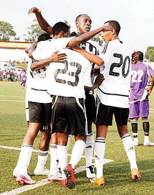 Thirteen-time national league champions APR FC will start the defence of their title against sister club Marines on September 22. The New Times/File.