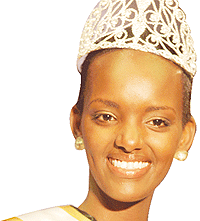 Miss Rwanda 2012.