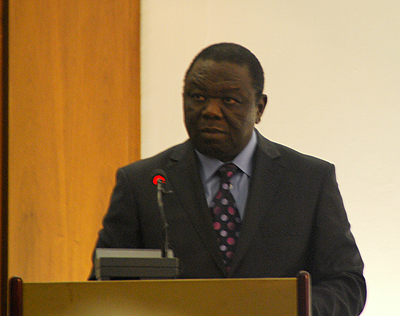 Zimbabwe Prime Minister Morgan Tsvangirai.  Net photo.