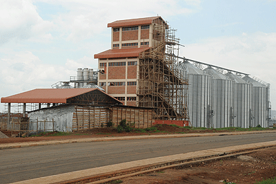 Grain stores of the Ministry of Agriculture at the Special Economic Zone. Such initiatives as the zone are aimed at improving the countryu2019s competitiveness. The New Times / File.