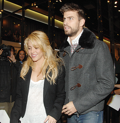 Shakira and Pique. The New Times / File.