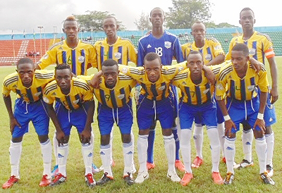 The national U-17 team that played against Nigeria in two international friendlies last month. The New Times/File.