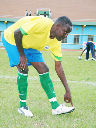 Amavubi Stars skipper Olivier Karekezi.