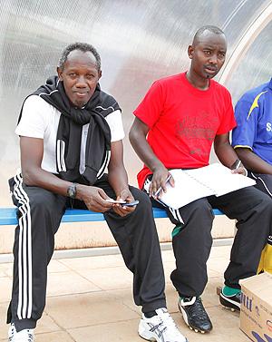 Jean Baptiste Kayiranga (left) has made the best start to the season since joing SC Kiyovu two years ago. The Sunday Times / File.