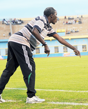 Jean Baptiste Kayiranga believes his team can go on and win the league, the first since 1993. The New Times/T. Kisambira.