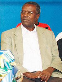 Rwanda Volleyball Federation chairman Charles Uyisenga.