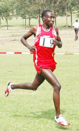Former 10,000m and 5,000m national champion Dieudonnu00e9 Disi. The New Times/File.