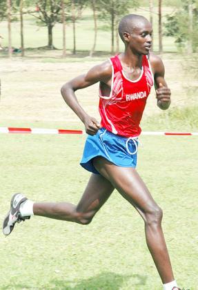 Godfrey Rutayisire will lead Rwanda's charge in Dar es Salaam half marathon on Sunday. The New Times/File.