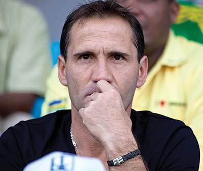 Didier Gomes da Rosa becomes the first European coach for Rayon. The New Times/T. Kisambira.
