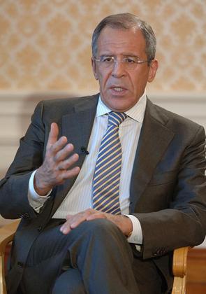 Russian Foreign Minister Sergey Lavrov
