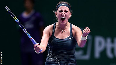 Azarenka starts with a win in WTA Championship in Istanbul. Net photo.