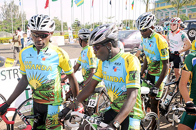 The National cycling team is set to compete in this yearu2019s Continental cycling championship slated for November 6-11 in Ouagadougou, Burkina Faso. The New Times / File.
