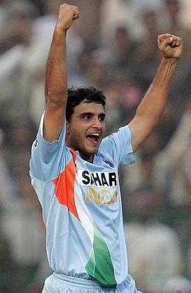 Ganguly is the most successful captain in the history of the Indian national side. Net photo.