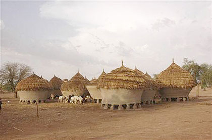 A view of traditional mud houses in Dareta village, in the northern state of Zamfara. Net photo