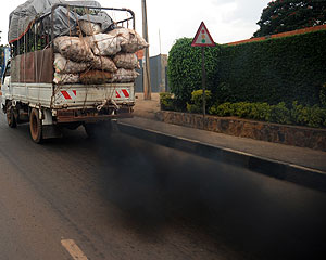 Dangerous fumes are among the air polluters. The New Times / File.