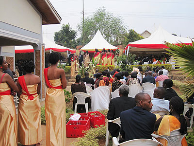 It is evident that new marriages are coming up every weekend But the concern is whether partners will keep these marriages to give a chance to their grandchildren see them living a happy life. Net Photo.