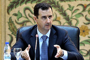 Syrian President Bashar al-Assad. Net photo.