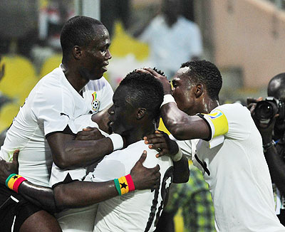 Black Stars players will get $25,000 each should they reach final in South Africa. Net photo.