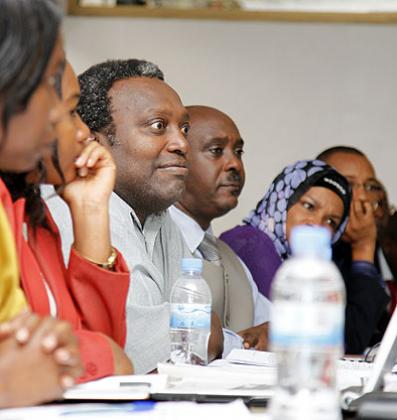 Members of PAC during a session. The New Times T. Kisambira.