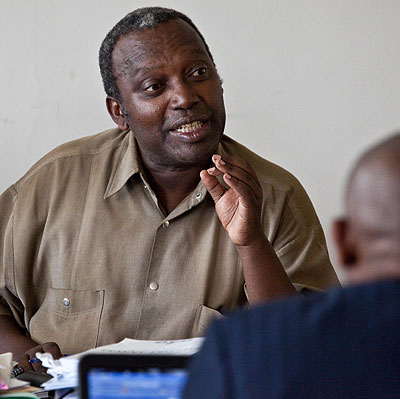 PAC chairman, MP Juvenal during one of the sessions. The New Times T.Kisambira