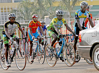 The 2012 Tour du Rwanda will see cyclists cover a total of 876 kilometres split into eight stages. The New Times / T. Kisambira.