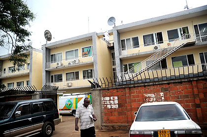 ORINFOR offices in downtown Kigali City. The New Times / File.