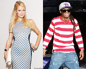 Paris  Hilton & Lil Wayne.