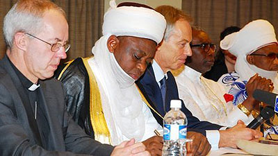 Christian and Muslim leaders are encouraging inter-faith dialogue in Nigeria.  Net photo