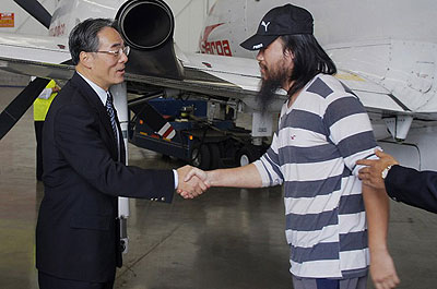 The detainees were released with the help of the international Red Cross and the Chinese government. Net photo