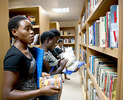 Rwanda Education Board to launch a programme that will distribute text books in primary schools. The New Times / T.Kisambira.