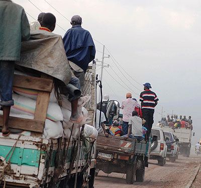 Congolese who had fled return home. The New Times / File.