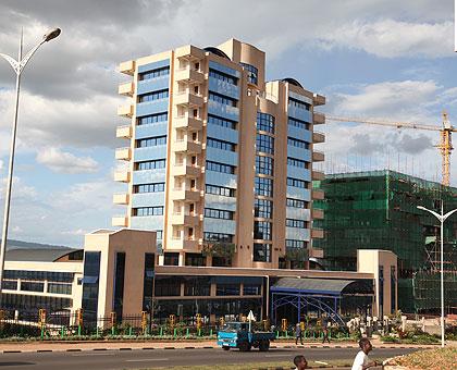 RSSB headquarters. The organization has raise up to Rwf300bn. The New Times / T.Kisambira.