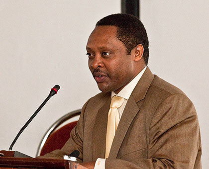 The CEO of Rwanda Governance Board (RGB), Prof. Anastase Shyaka. The New Times / File.