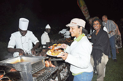 It was an exciting evening that offered something special to meat-eaters and vegetarians alike.