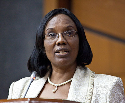 Speaker, Rose Mukantabana. The New Times / File.