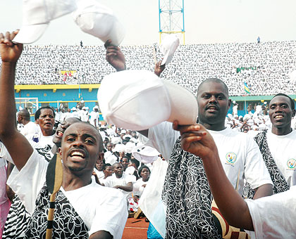 GRADUATES OF ITORERO: Legislators have passed the bill establishing the National Itorero Commission. The New Times/File.