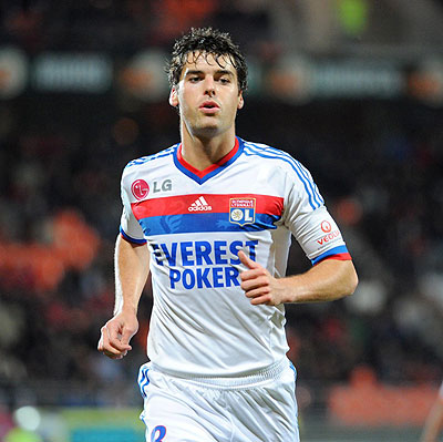 Yoann Gourcuff will be missing for Lyon when they take on a resurgent Paris St Germain. Net photo.