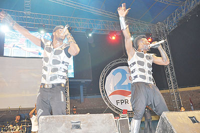 P Square gave a thrilling performance.