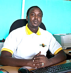 The Men's national basketball head coach Moise Mutokambali.