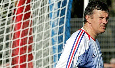 Former French national soccer team coach Jacques Santini. Net photo.