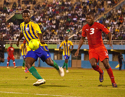 On November 14, Amavubi were held to 2-2 draw by Namibia in Kigali. The New Times / File.