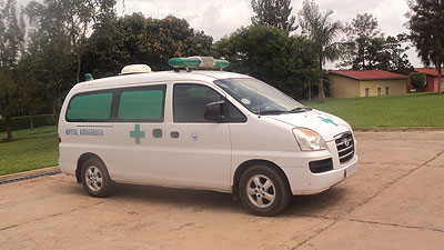 One of the Ambulances.