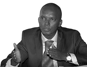 Muyange talks to The New Times. The New Times / John Mbanda. 
