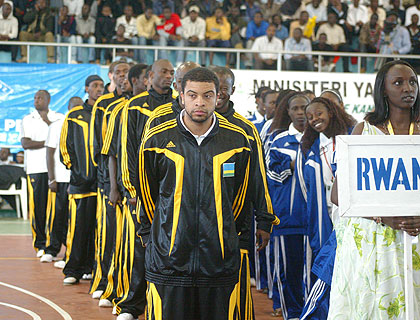 The national menu2019s basketball team will be lining up for the forthcoming Fiba Zone V Championship due in Dar es Salaam, Tanzania.  The New Times / File.
