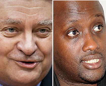 Ladousu2019 proposal has met stiff resistance while Nduhungirehe (R) believes that more assessment needs to be carried out before drones are launched.  The New Times/ Net Photos