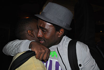 Home sweet home: Alpha Rwirangira heads back to the US