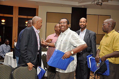 Some of the traders who attended the meeting. The New Times /File.