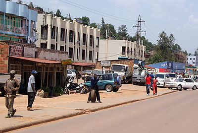 Gasata is a busy Kigali suburb. All photos /  M. Bishop. 