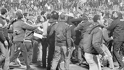 The violence in Port Said last February left 74 people dead. Net photo.