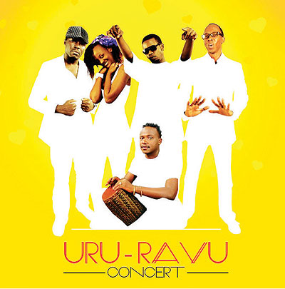 Knowless (2nd Left) appears with other MTN brand ambassadors in a photo.